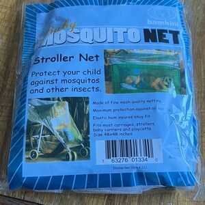 Blue Stroller Mosquito Net